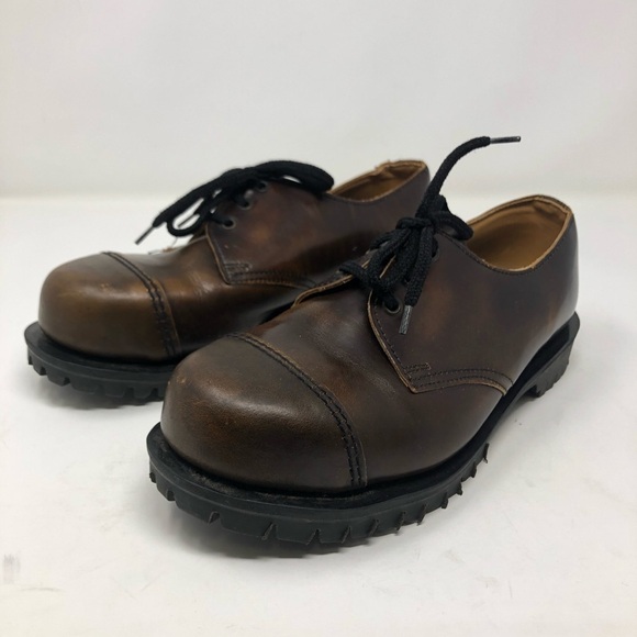 Vintage dr marten 8W 6M Getta grip low boots 6 men’s brown leather